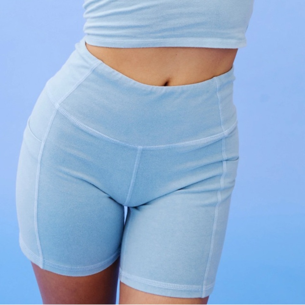 groceries apparel - Pocket Biker Shorts Fermented Indigo